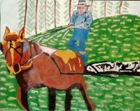 "Farmer And Horse"