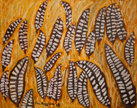 "Swaying Wheat Feathers"